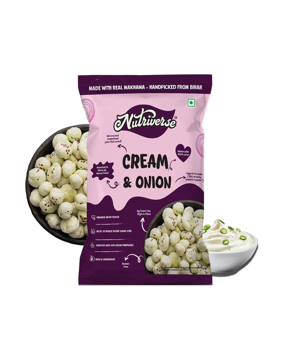 Cream & Onion - Pack of 6