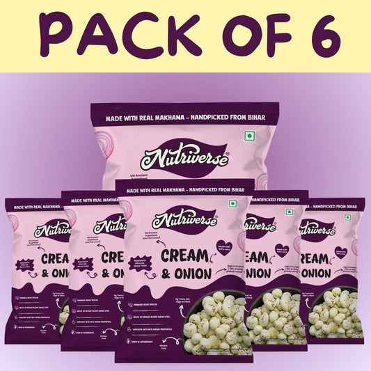 Cream & Onion - Pack of 6